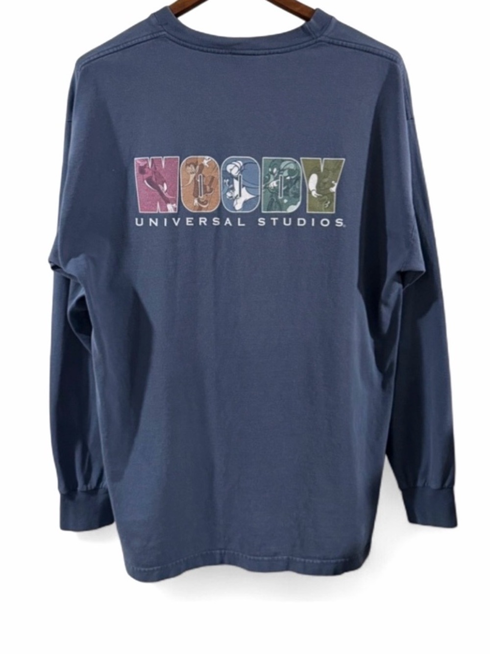 VTG Universal Studios ‘Woody’ Long Sleeve Shirt Size Men’s XL